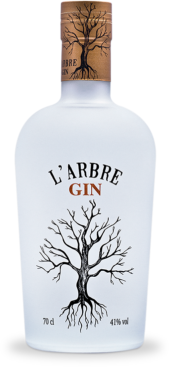 botella gin l'arbre